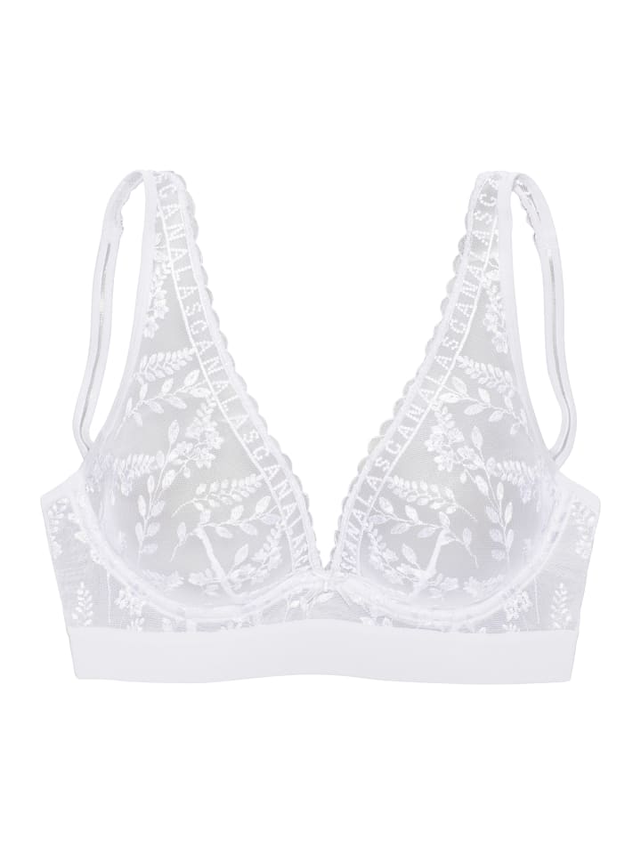 Бюстгальтер на косточках LASCANA, белый
Бюстгальтер на косточках LASCANA, белый