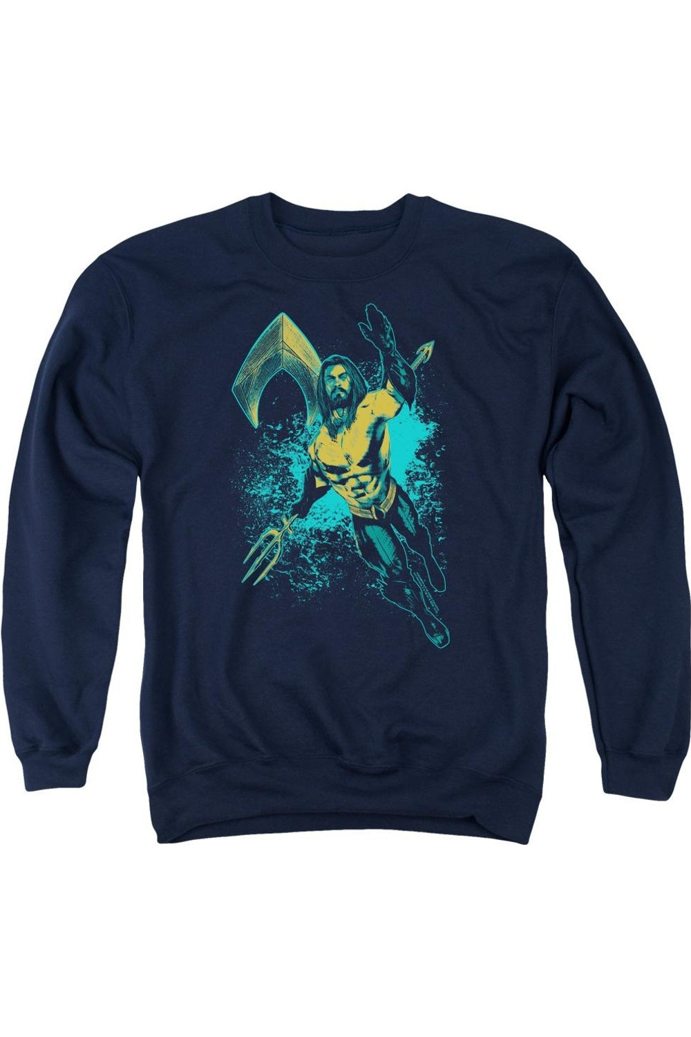 Толстовка с круглым вырезом для взрослых «Аквамен» из фильма «Сделай всплеск» Gildan, темно-синий
Толстовка с круглым вырезом для взрослых «Аквамен» из фильма «Сделай всплеск» Gildan, темно-синий