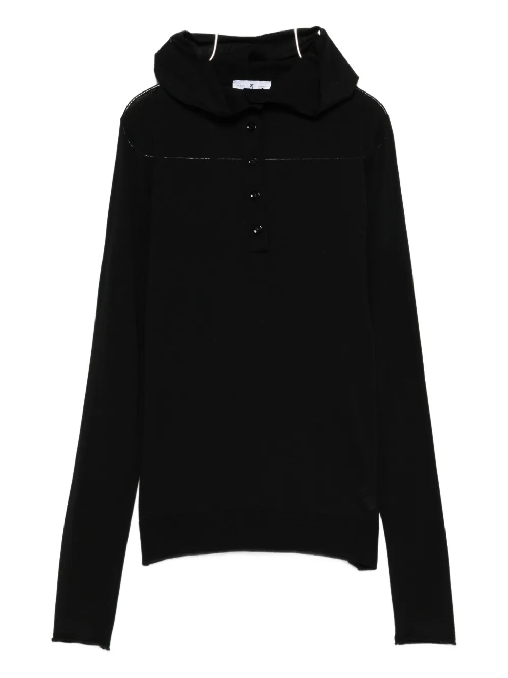 Толстовка с капюшоном на пуговицах Pt Torino, черный
Толстовка с капюшоном на пуговицах Pt Torino, черный