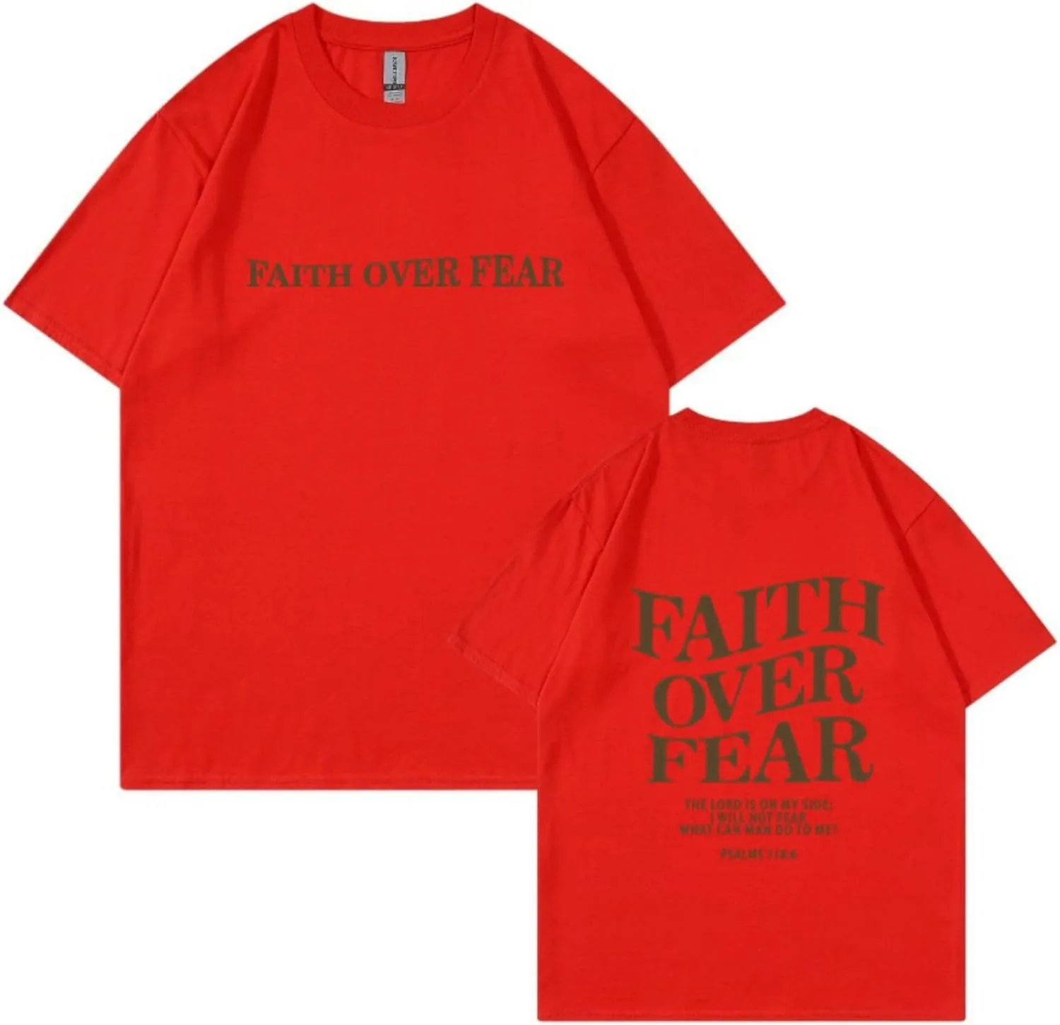 Футболка Faith Over Fear Cocadong
Футболка Faith Over Fear Cocadong