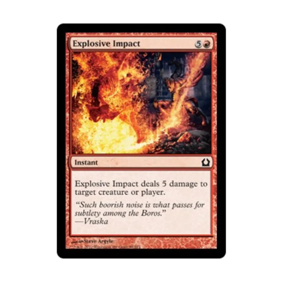 CCG Взрывное воздействие (C) (фольга), MTG - Return to Ravnica
CCG Взрывное воздействие (C) (фольга), MTG - Return to Ravnica