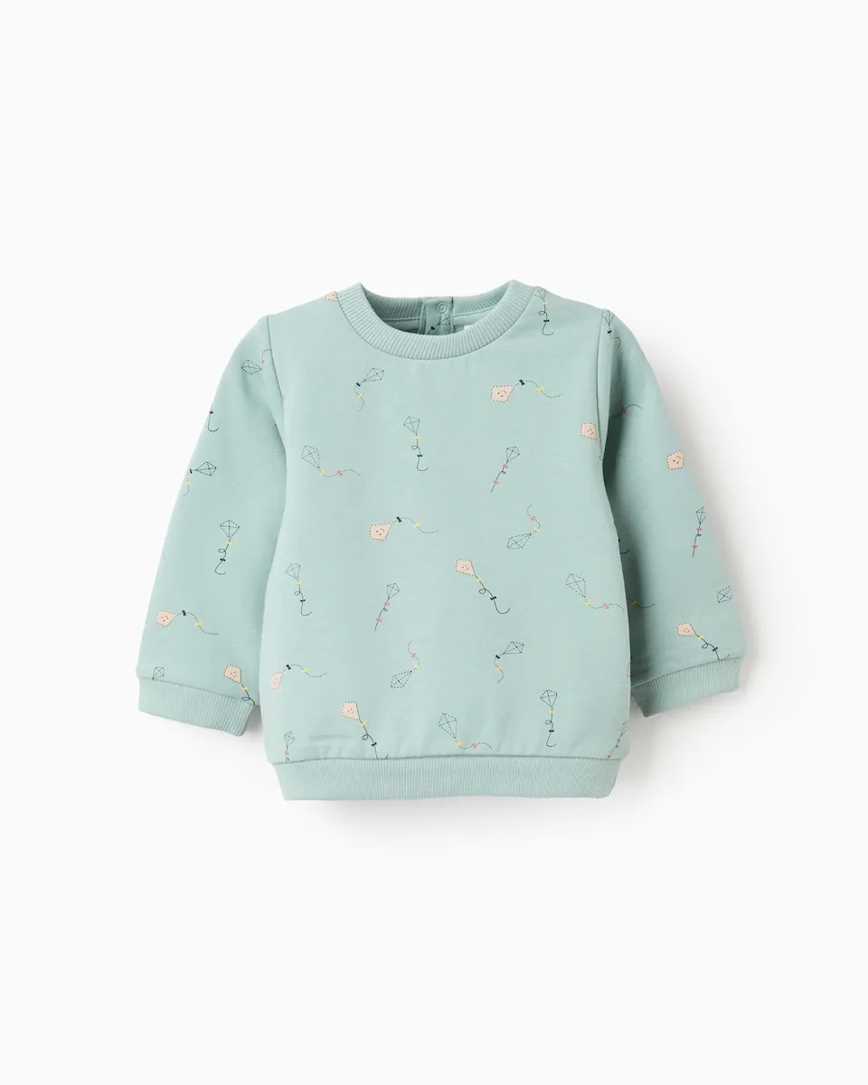 Детская свитшот на вешалке с узором Zippy, бирюзовый
Детская свитшот на вешалке с узором Zippy, бирюзовый