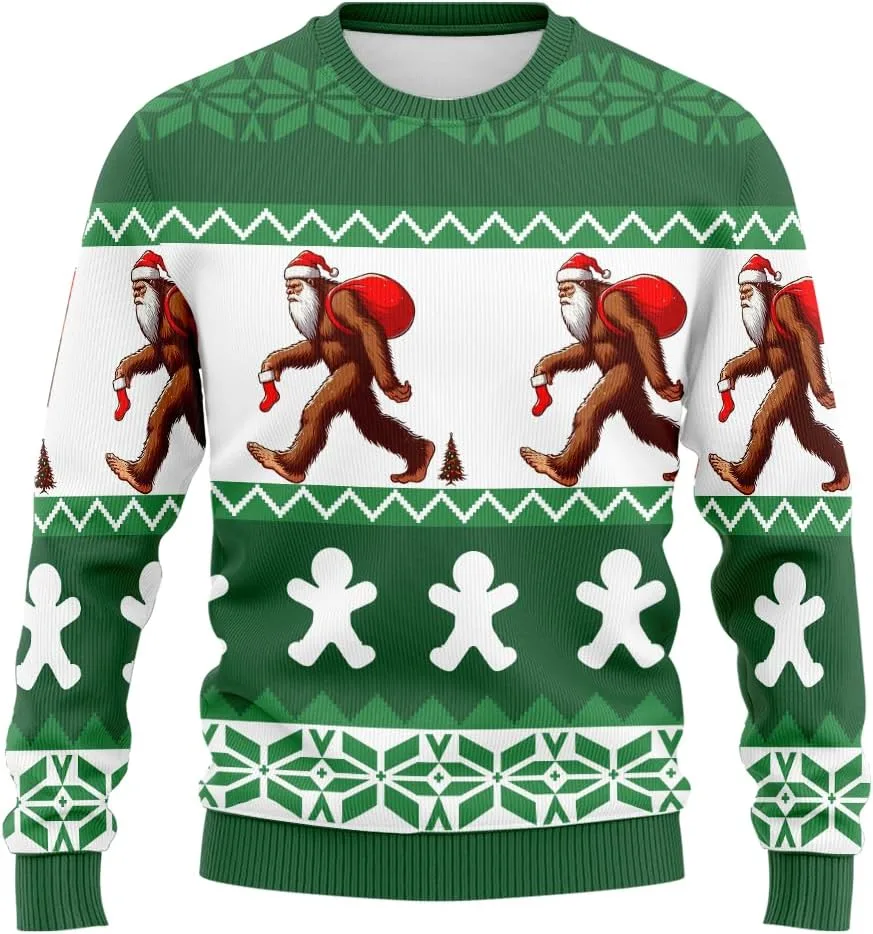 Свитер Ugly Christmas для женщин и мужчин, Bigfoot, PA90 HANZSPROUT
Свитер Ugly Christmas для женщин и мужчин, Bigfoot, PA90 HANZSPROUT