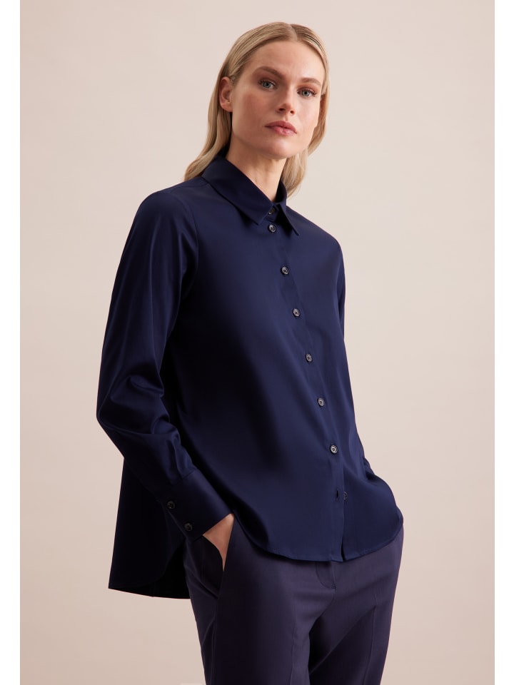 Блузка Seidensticker, темно-синий
Блузка Seidensticker, темно-синий