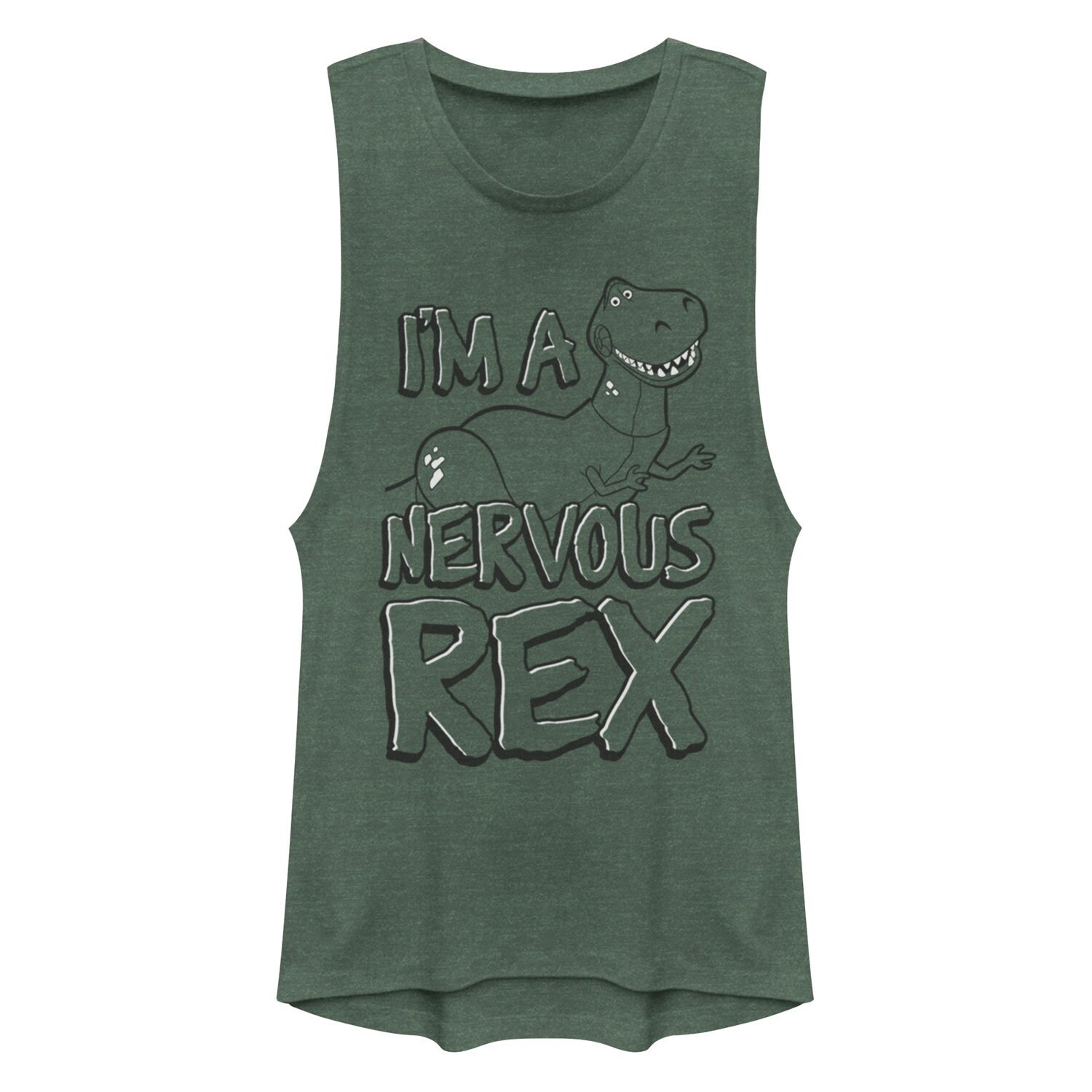 Мускулистый танк «Нервный Рекс» для юниоров Disney/Pixar «История игрушек» Disney / Pixar
Мускулистый танк «Нервный Рекс» для юниоров Disney/Pixar «История игрушек» Disney / Pixar