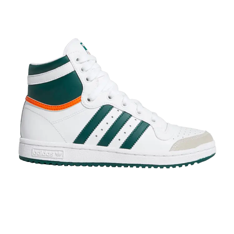 Кроссовки adidas Top Ten High J 'White Collegiate Green', белый
Кроссовки adidas Top Ten High J 'White Collegiate Green', белый