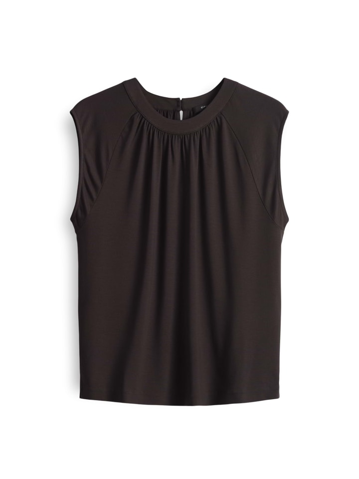 OPUS Женская коричневая блузка с бантом
OPUS Женская коричневая блузка с бантом