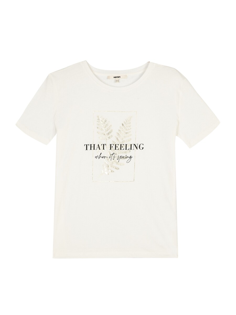 Футболка Koton Shirt, белый
Футболка Koton Shirt, белый