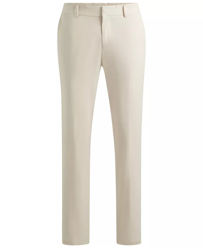 Мужские водоотталкивающие эластичные узкие брюки Hugo Boss, белый
Мужские водоотталкивающие эластичные узкие брюки Hugo Boss, белый