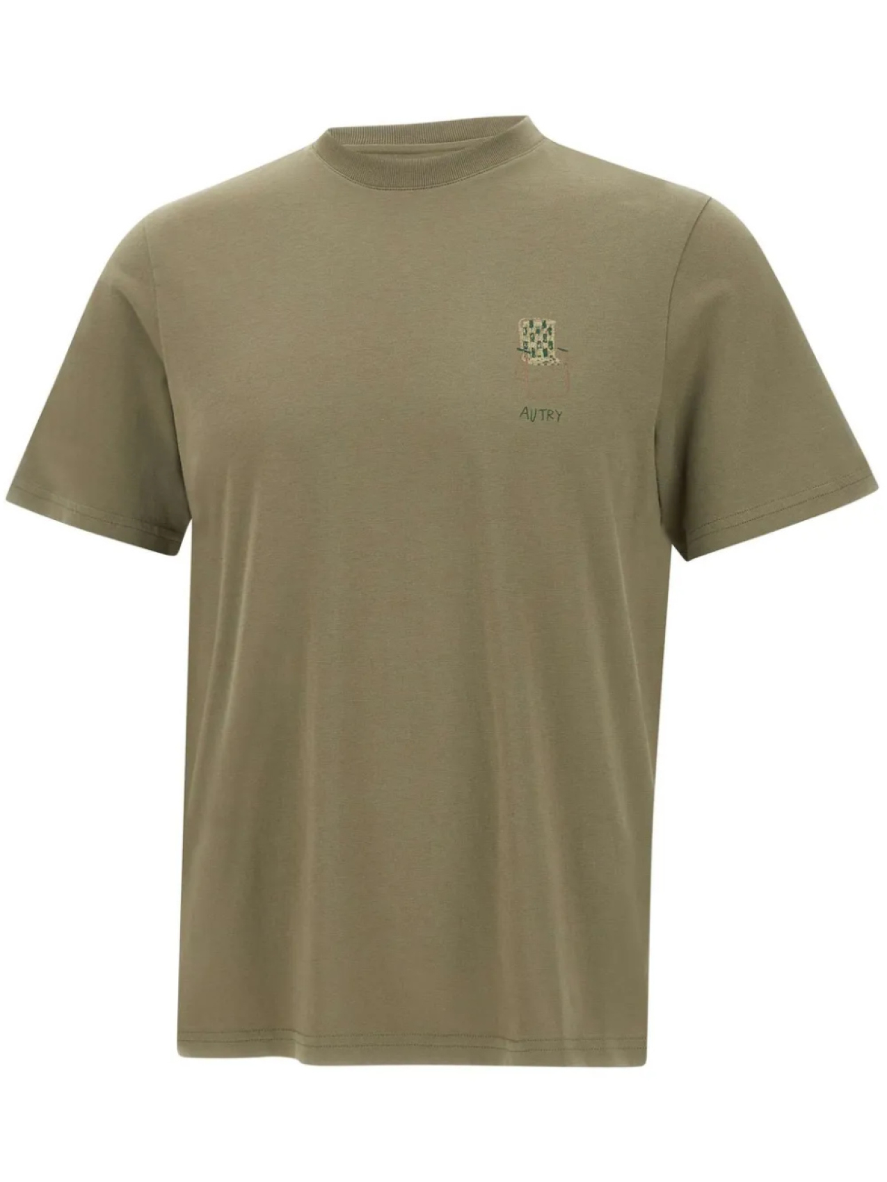 Футболка из хлопка Autry, зеленый 
Футболка из хлопка Autry, зеленый