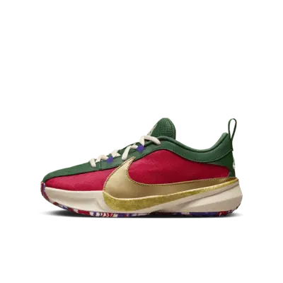 Кроссовки Nike Giannis Freak 5 "Loyalty", цвет Gym Red/Court Purple/Flat Opal/Metallic Gold
Кроссовки Nike Giannis Freak 5 "Loyalty", цвет Gym Red/Court Purple/Flat Opal/Metallic Gold