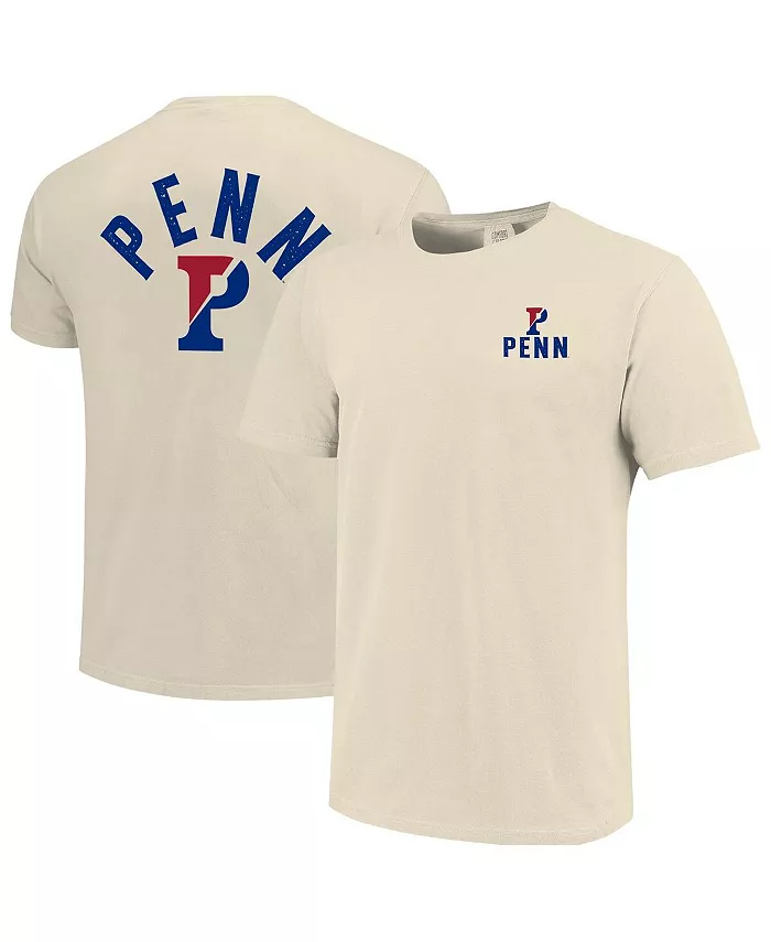 Мужская футболка Comfort Colors с маскотом Pennsylvania Quakers, кремовая Image One
Мужская футболка Comfort Colors с маскотом Pennsylvania Quakers, кремовая Image One