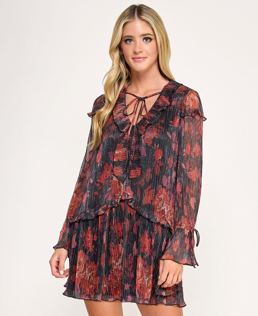Платье с длинными рукавами и оборками для подростков SENI & CADE, Black/Red
Платье с длинными рукавами и оборками для подростков SENI & CADE, Black/Red
