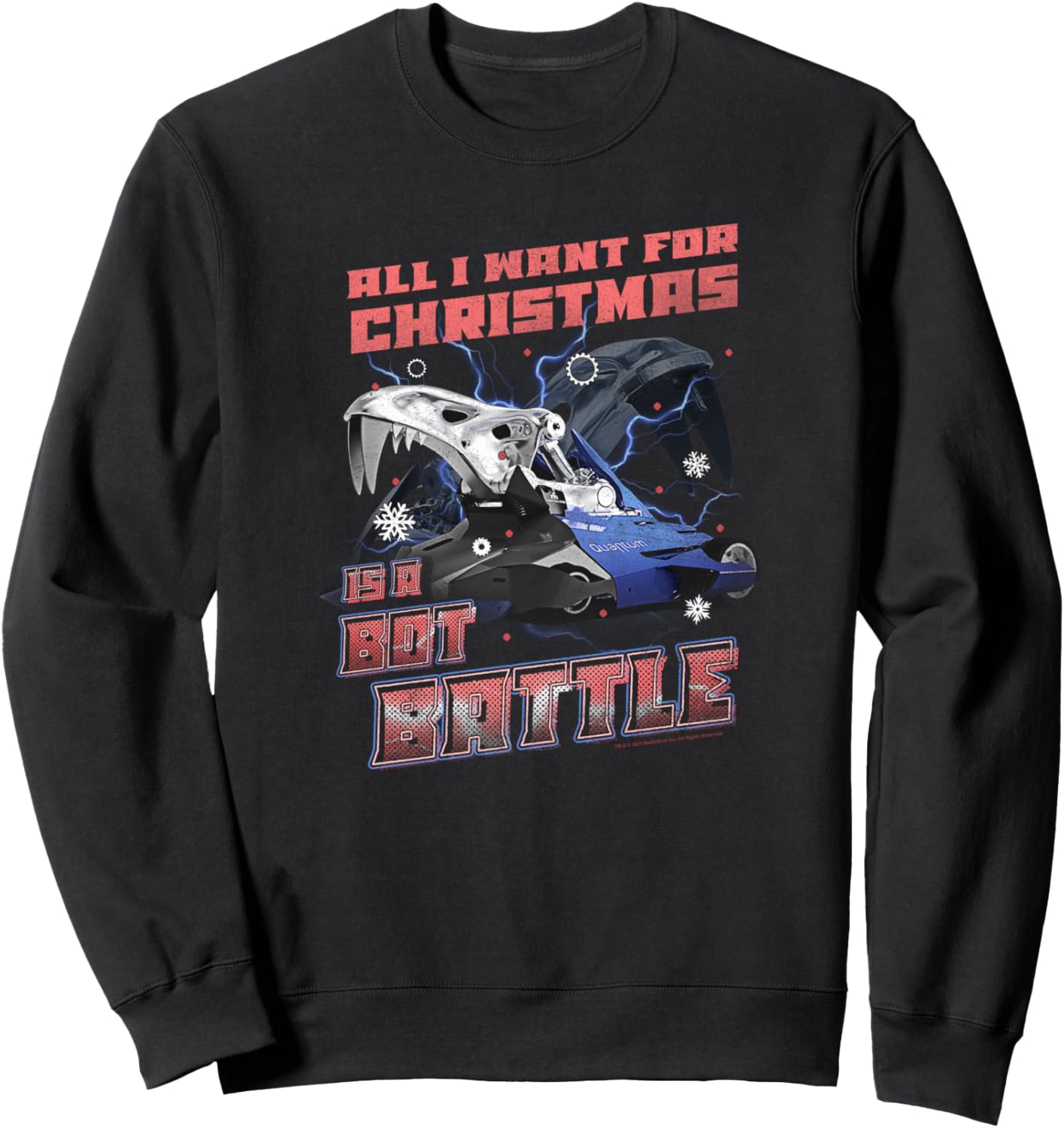 Футболка BattleBots Christmas Quantum All I Want For Christmas, черный
Футболка BattleBots Christmas Quantum All I Want For Christmas, черный