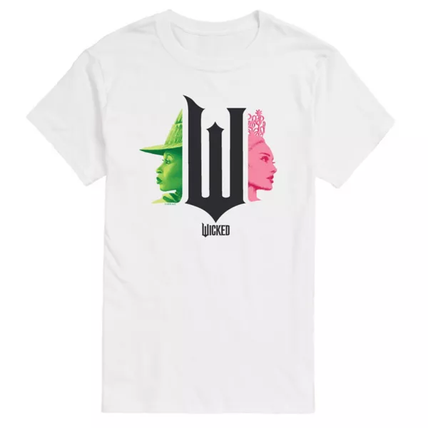 Мужская футболка с принтом «Злая Эльфаба и Глинда» Licensed Character, белый
Мужская футболка с принтом «Злая Эльфаба и Глинда» Licensed Character, белый