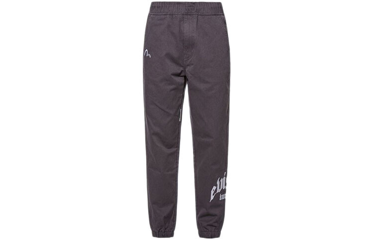 Трикотажные спортивные штаны мужские темно-серые Evisu, темно-серый
Трикотажные спортивные штаны мужские темно-серые Evisu, темно-серый