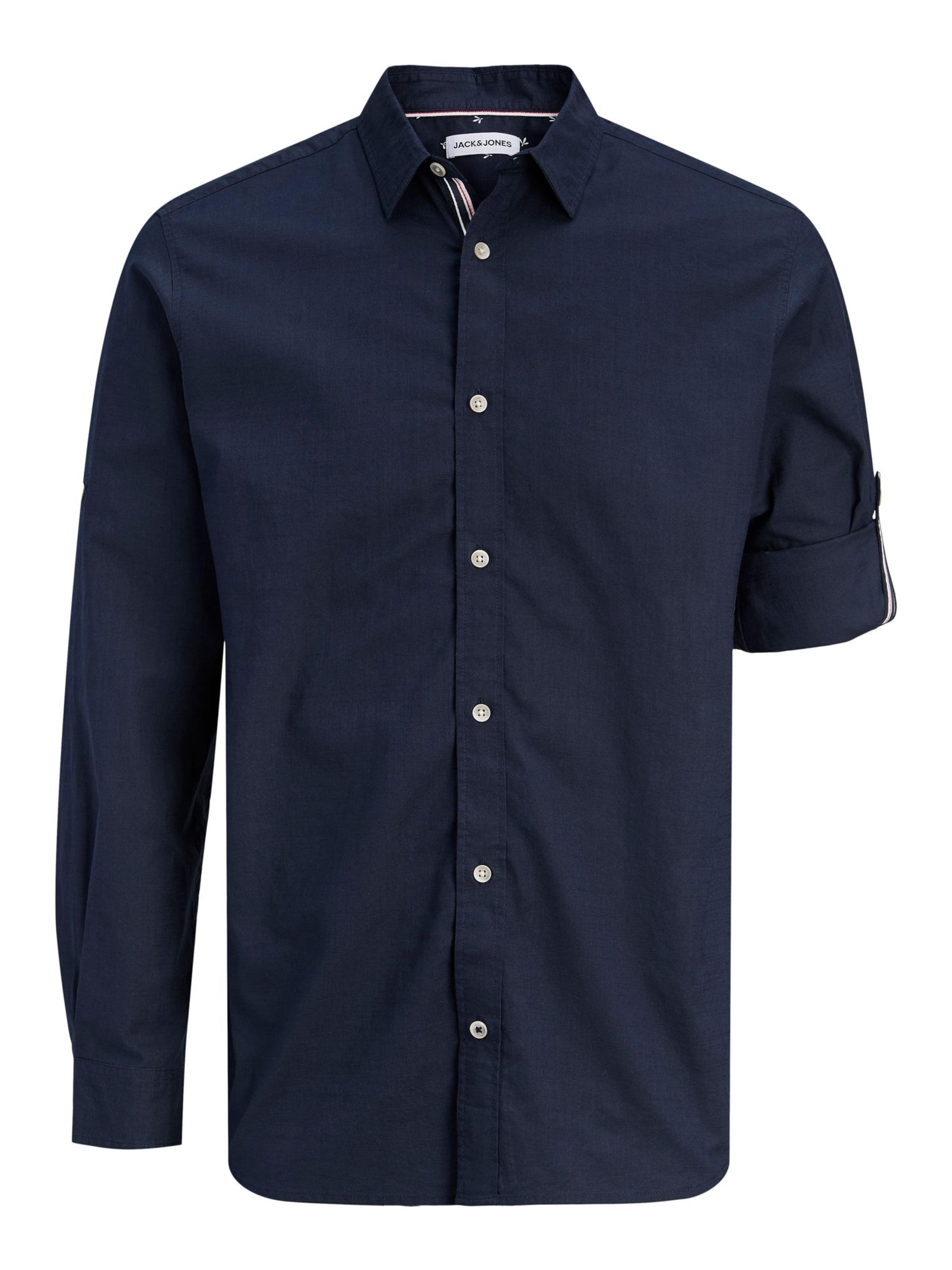 JACK & JONES Рубашка на пуговицах синего цвета Regular fit
JACK & JONES Рубашка на пуговицах синего цвета Regular fit