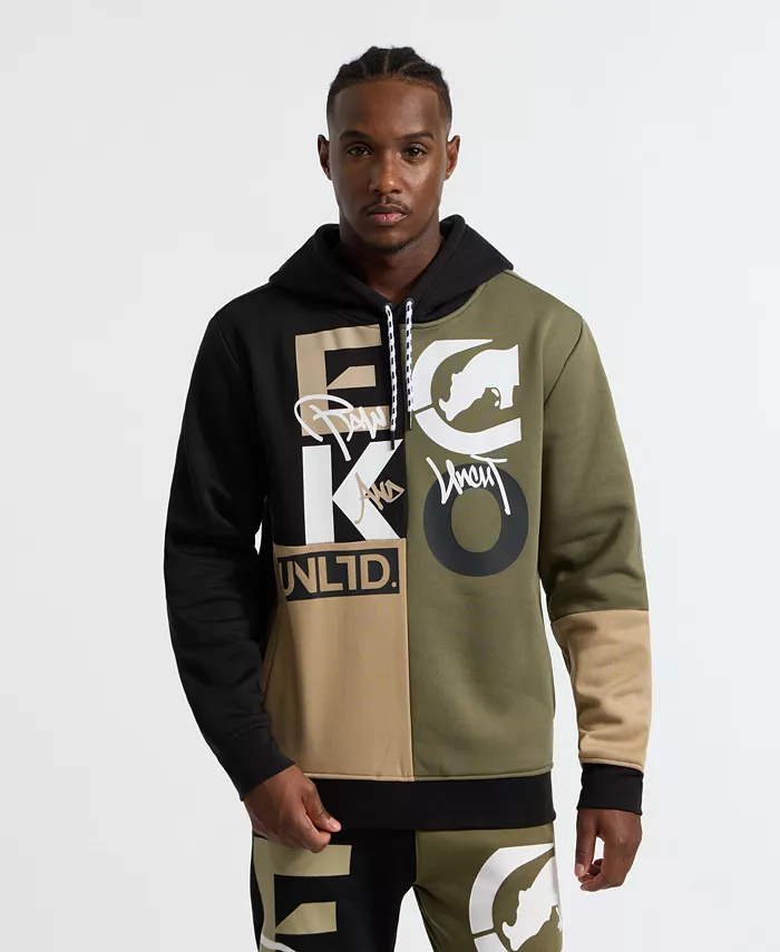 Мужская худи Team Up Ecko Unltd, зеленый
Мужская худи Team Up Ecko Unltd, зеленый