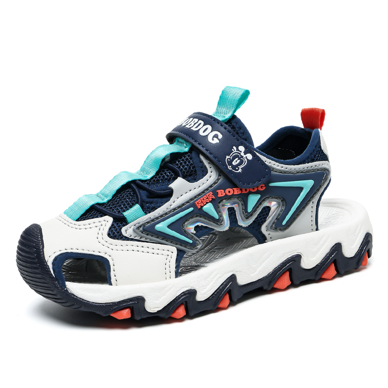 Детские сандалии BOBDOG, синий/оранжевый
Детские сандалии BOBDOG, синий/оранжевый