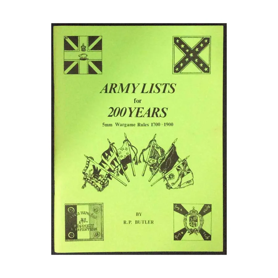 Армейские списки за 200 лет, Miniature Rules (Tabletop Games)
Армейские списки за 200 лет, Miniature Rules (Tabletop Games)