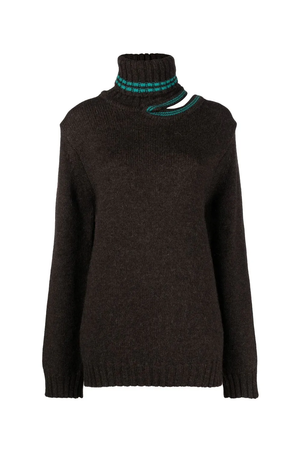 Джемпер с двойным воротником Y/Project, коричневый
Джемпер с двойным воротником Y/Project, коричневый