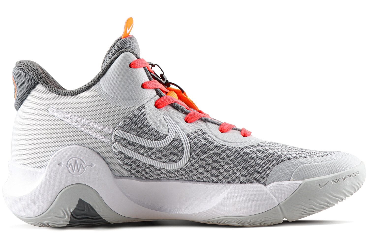 Баскетбольные кроссовки KD Trey 5 IX Basketball Shoes Men Mid-Top Gray Red Nike 
Баскетбольные кроссовки KD Trey 5 IX Basketball Shoes Men Mid-Top Gray Red Nike