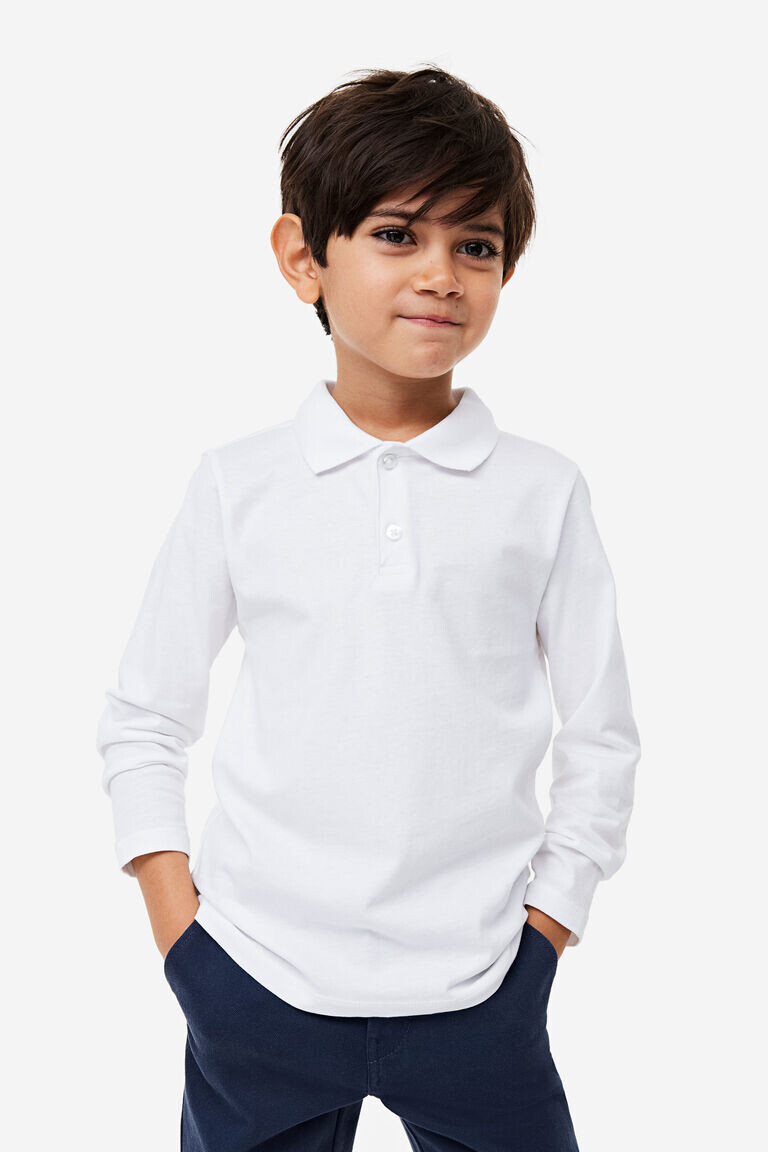 Две пары рубашек-поло из хлопкового джерси H&M, синий
Две пары рубашек-поло из хлопкового джерси H&M, синий