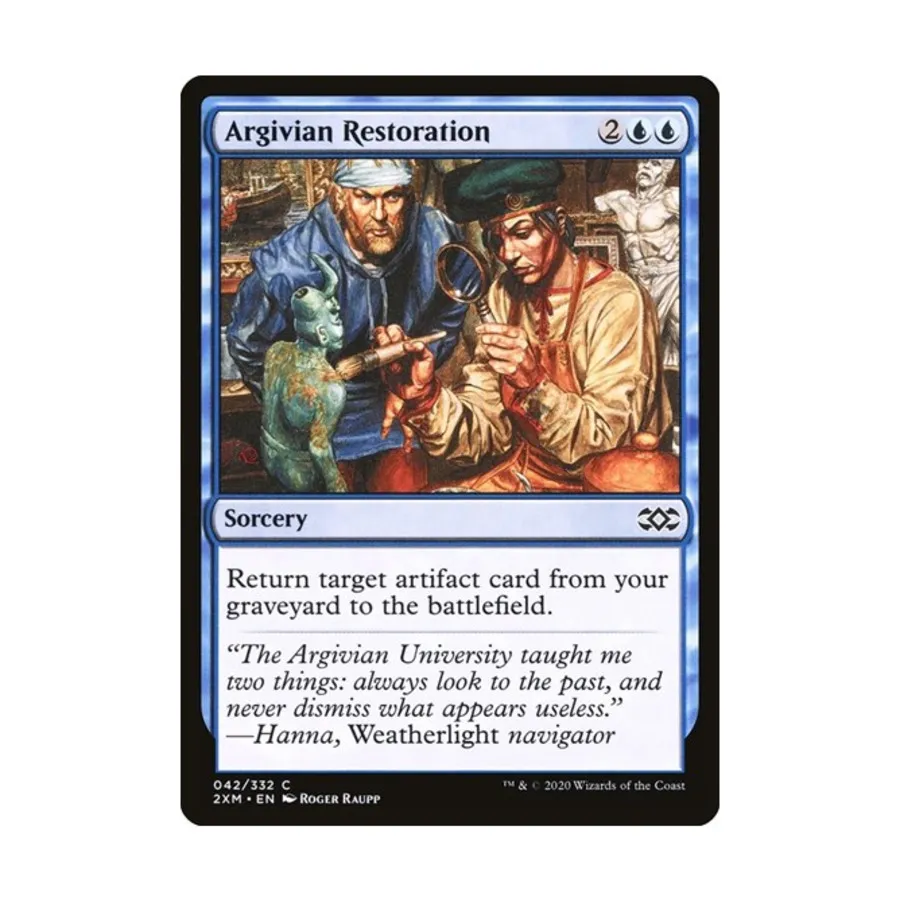 CCG Аргивское восстановление (С), MTG - Double Masters
CCG Аргивское восстановление (С), MTG - Double Masters