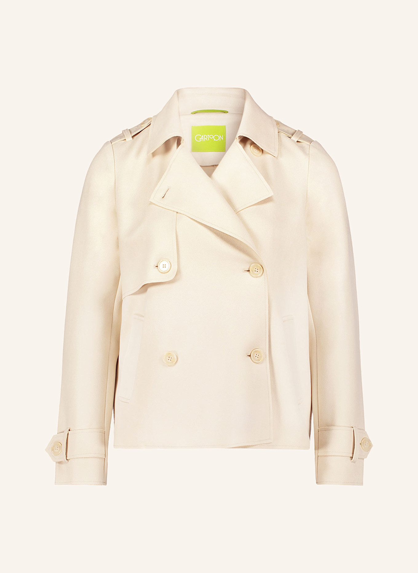 Куртка-Тренч Cartoon, экрю
Куртка-Тренч Cartoon, экрю