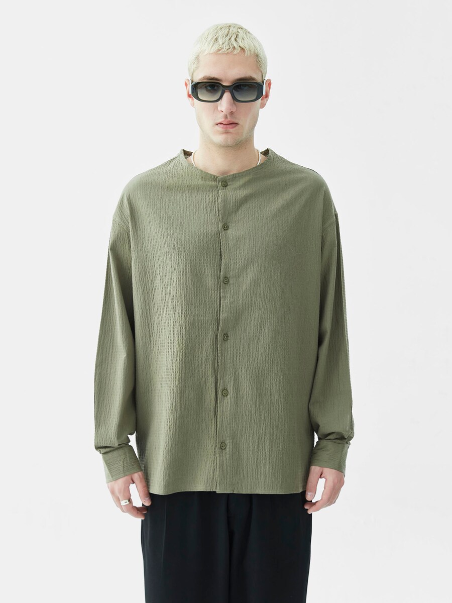 Рубашка комфортного кроя VAMOS CLO, хаки
Рубашка комфортного кроя VAMOS CLO, хаки