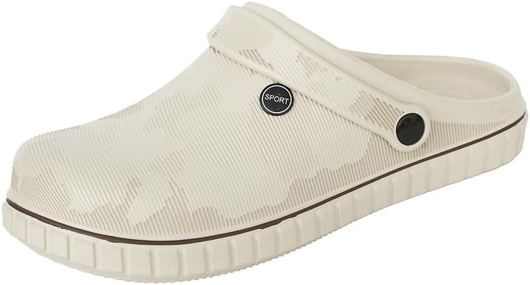 Мужские легкие сандалии FLIOZY для сада, удобные шлепанцы на открытом воздухе, нескользящие пляжные и бассейновые туфли, повседневные сабо для работы в саду, путешествий и ежедневной носки, бежевый
Мужские легкие сандалии FLIOZY для сада, удобные шлепанцы на открытом воздухе, нескользящие пляжные и бассейновые туфли, повседневные сабо для работы в саду, путешествий и ежедневной носки, бежевый