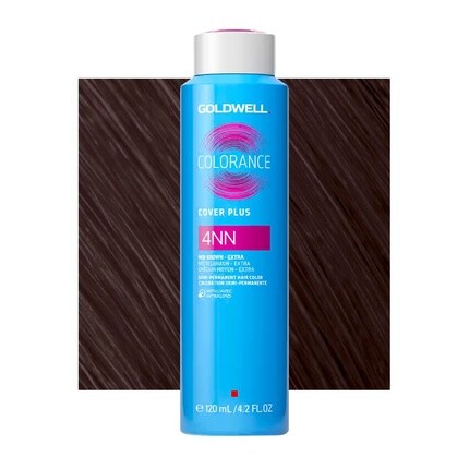 Colorance Cool Cover Plus банка 4Nn 120мл, Goldwell
Colorance Cool Cover Plus банка 4Nn 120мл, Goldwell