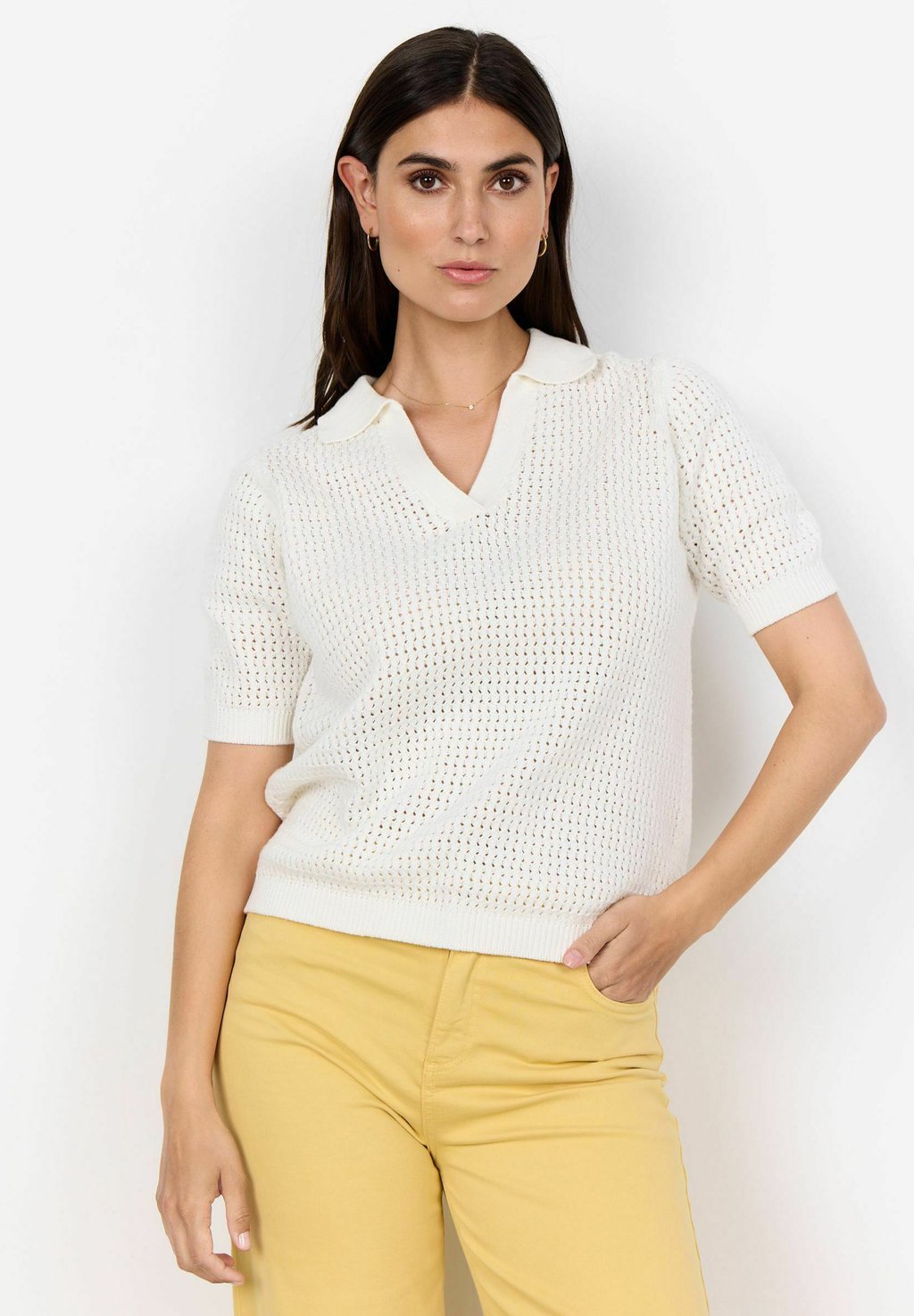 Рубашка поло SC-DENEFA 3 Soyaconcept, молочный
Рубашка поло SC-DENEFA 3 Soyaconcept, молочный