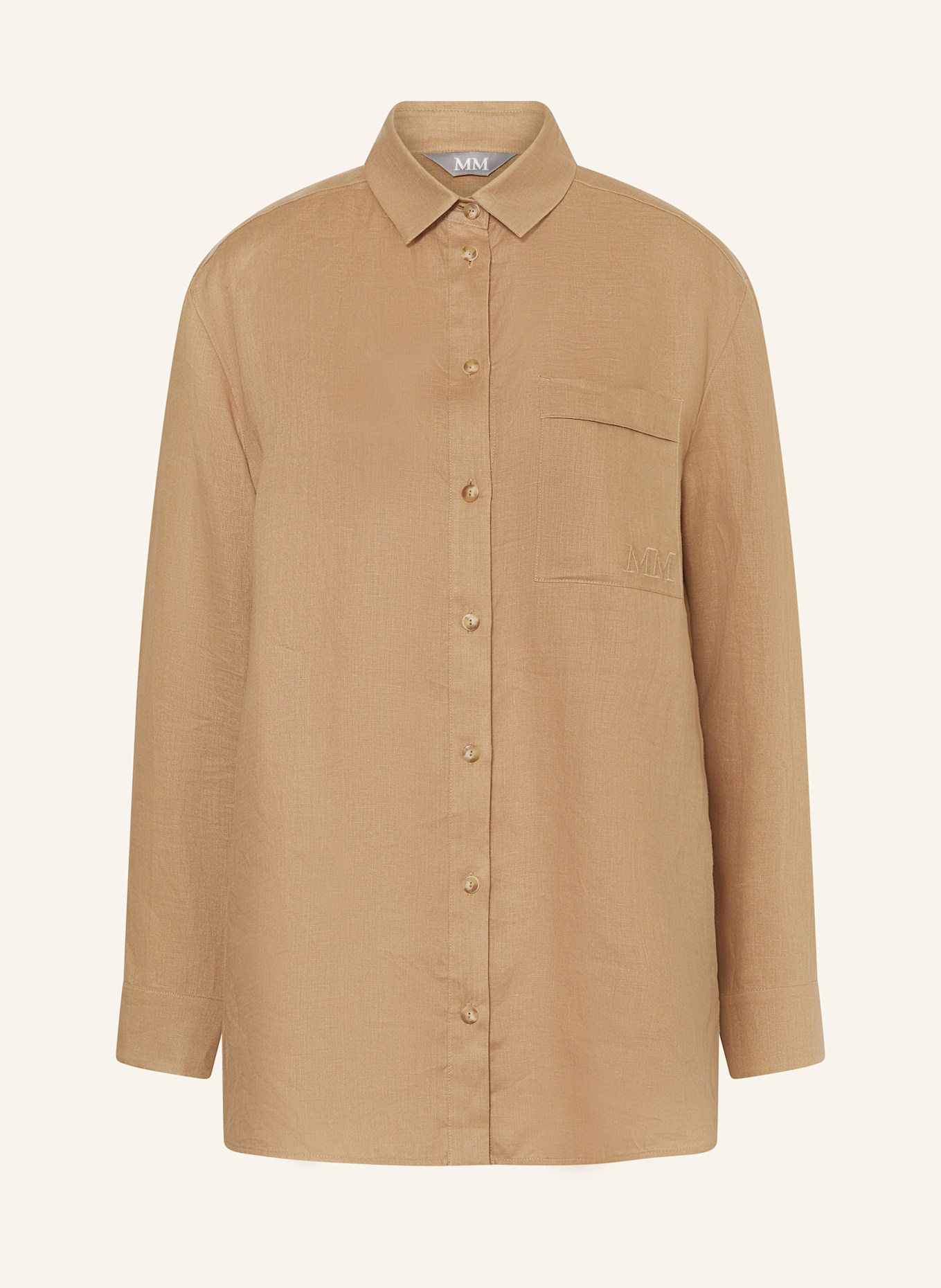 Ноэль льняная рубашка блузка Mm, коричневый
Ноэль льняная рубашка блузка Mm, коричневый