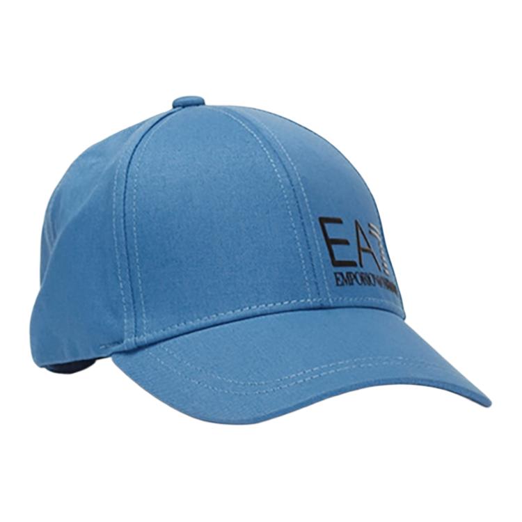 EMPORIO ARMANI Хлопковая бейсболка унисекс синяя, Blue
EMPORIO ARMANI Хлопковая бейсболка унисекс синяя, Blue