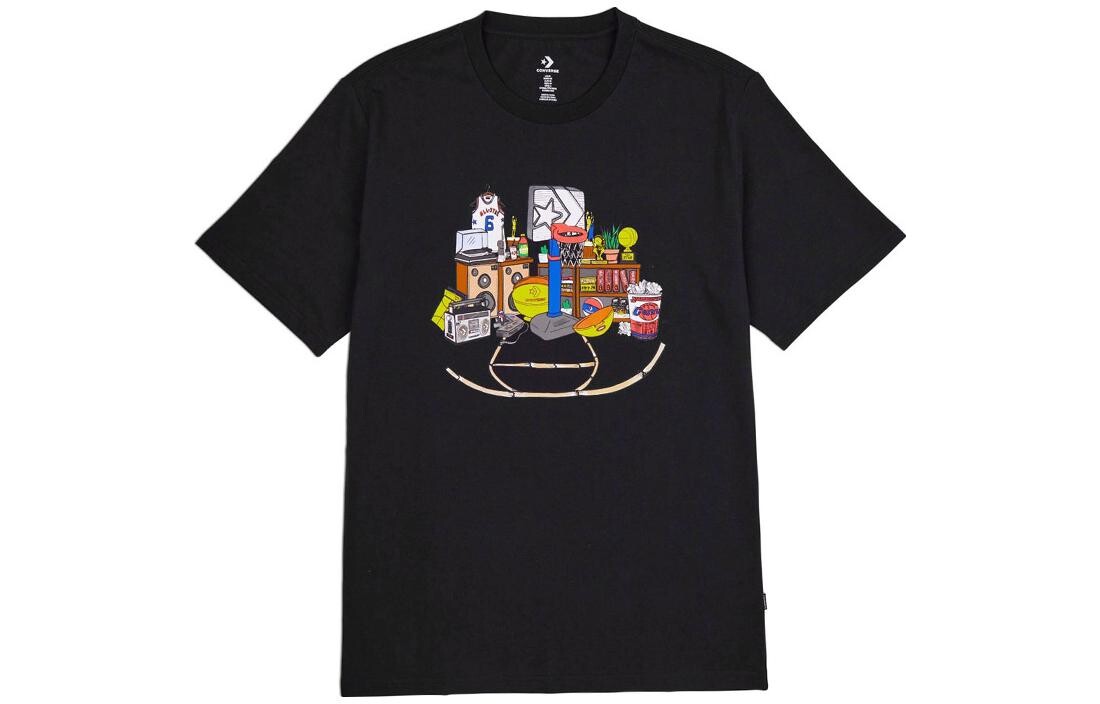 Мужская футболка Converse, цвет Black 
Мужская футболка Converse, цвет Black