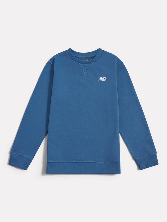 Детский свитшот с маленьким логотипом New Balance, Shoreline Blue
Детский свитшот с маленьким логотипом New Balance, Shoreline Blue
