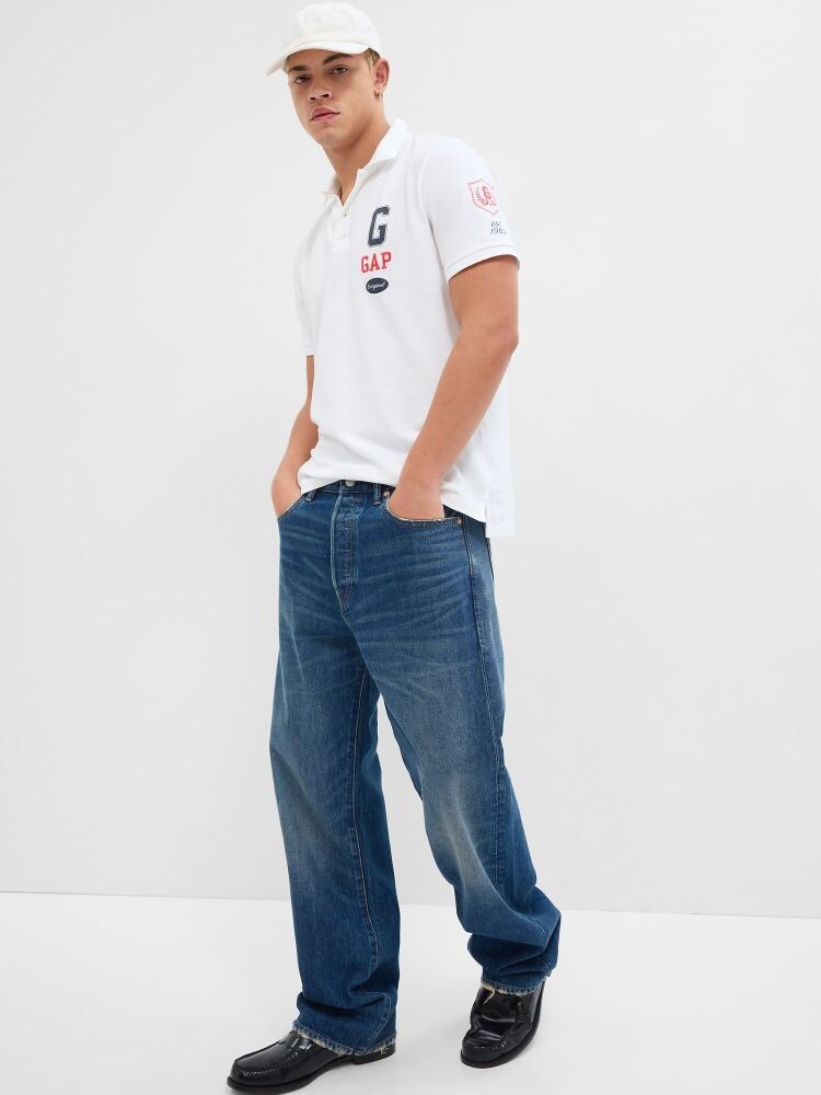 Рубашка-Поло с логотипом Gap, белый
Рубашка-Поло с логотипом Gap, белый