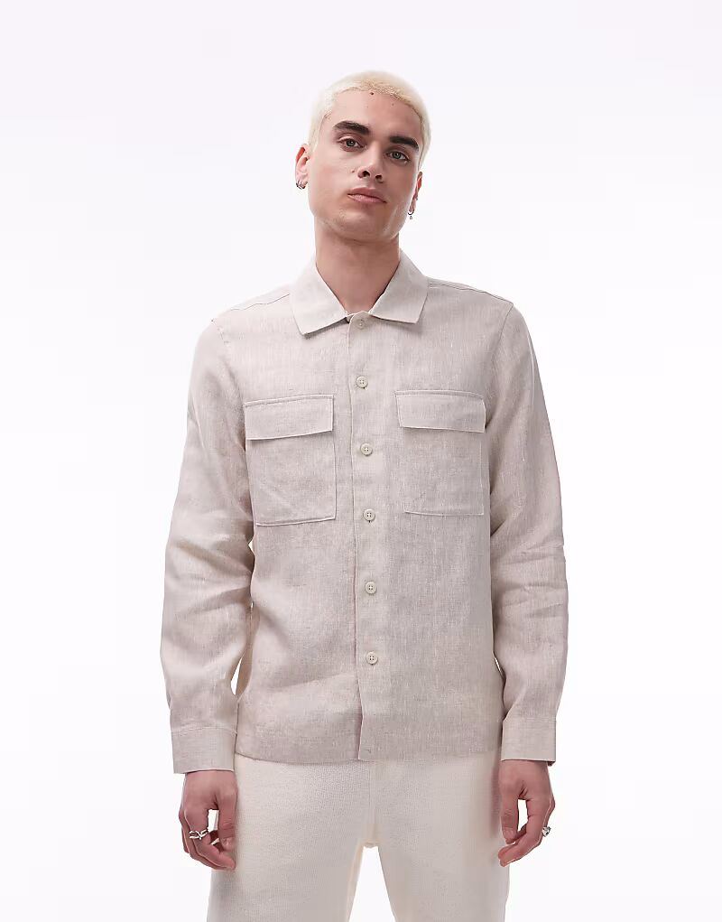 Льняная жакет Mango премиум-класса бежевого цвета
Льняная жакет Mango премиум-класса бежевого цвета