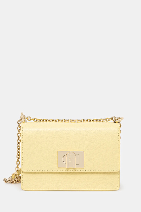 Кожаная сумка Furla, желтый
Кожаная сумка Furla, желтый