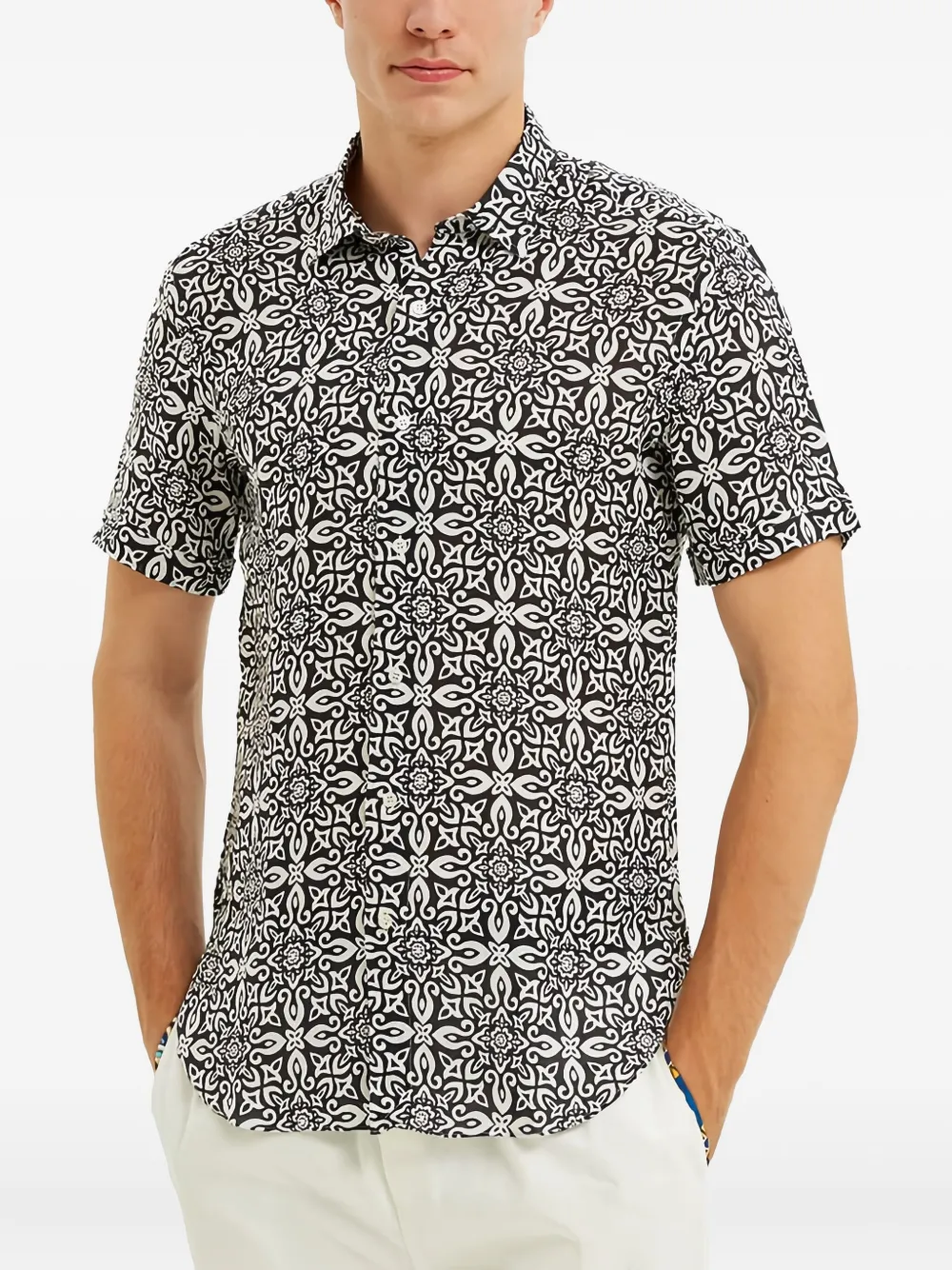 Рубашка с узором Peninsula Swimwear, черный
Рубашка с узором Peninsula Swimwear, черный