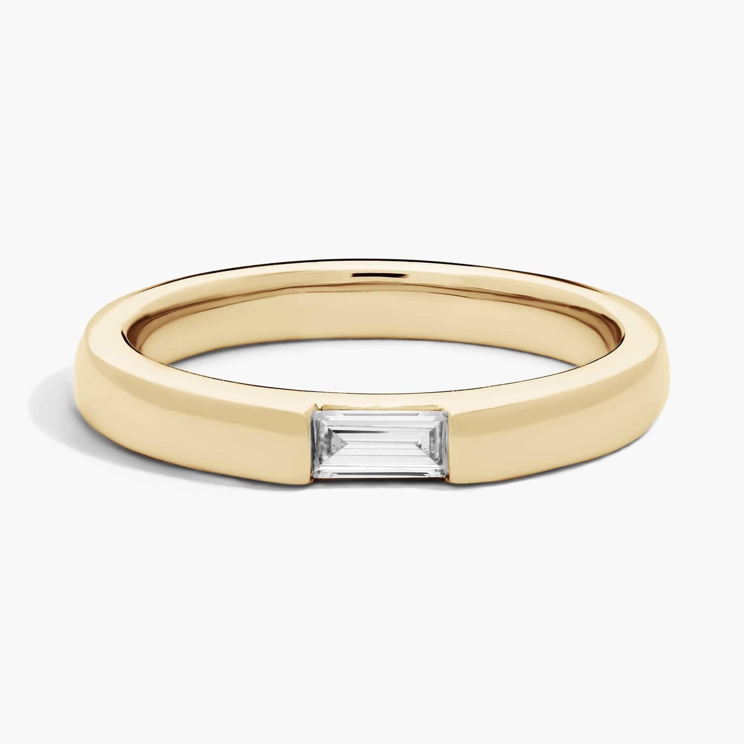 Кольцо ZAC ZAC POSEN East West с одним бриллиантом огранки «багет» из 14-каратного желтого золота (2,6 мм, 1/6 карата). Blue Nile
Кольцо ZAC ZAC POSEN East West с одним бриллиантом огранки «багет» из 14-каратного желтого золота (2,6 мм, 1/6 карата). Blue Nile