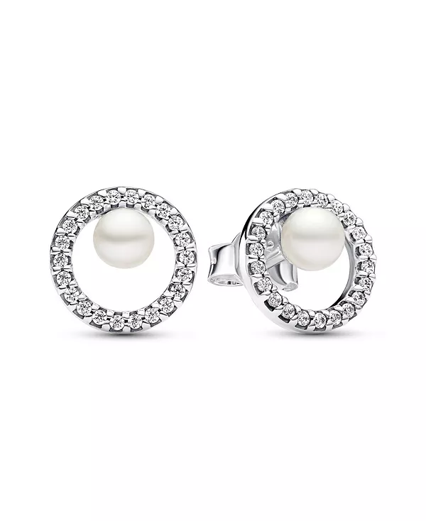 Серьги-Гвоздики с гало из обработанного пресноводного культивированного жемчуга Pandora, silver
Серьги-Гвоздики с гало из обработанного пресноводного культивированного жемчуга Pandora, silver