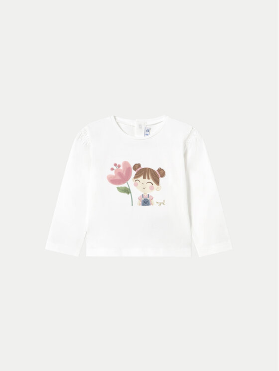 Блузка обычного кроя 1050 Mayoral, белый
Блузка обычного кроя 1050 Mayoral, белый