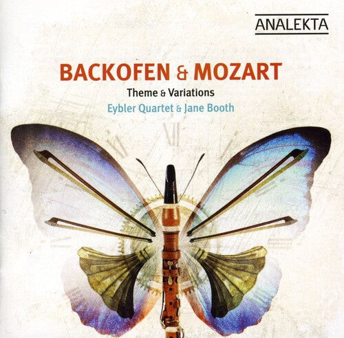 CD диск Backofen / Mozart / Quarter, Eybler / Booth, Jane: Theme & Variations 
CD диск Backofen / Mozart / Quarter, Eybler / Booth, Jane: Theme & Variations