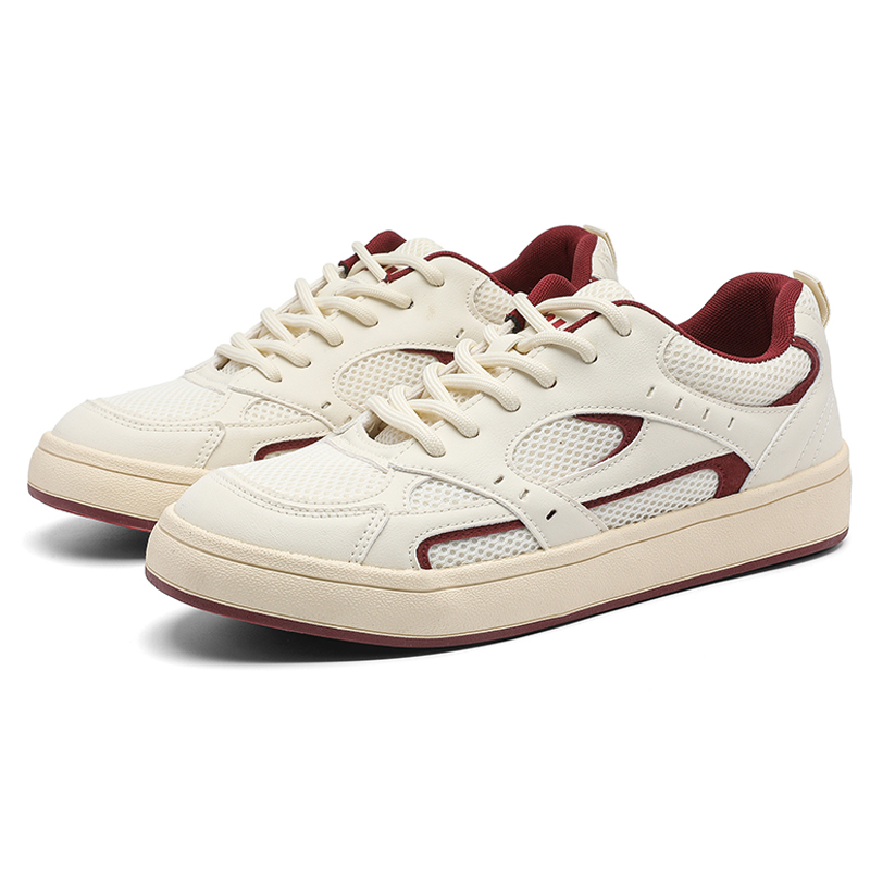 Medd Низкие скейтбордские кроссовки мужские бело-красные, цвет White Red
Medd Низкие скейтбордские кроссовки мужские бело-красные, цвет White Red