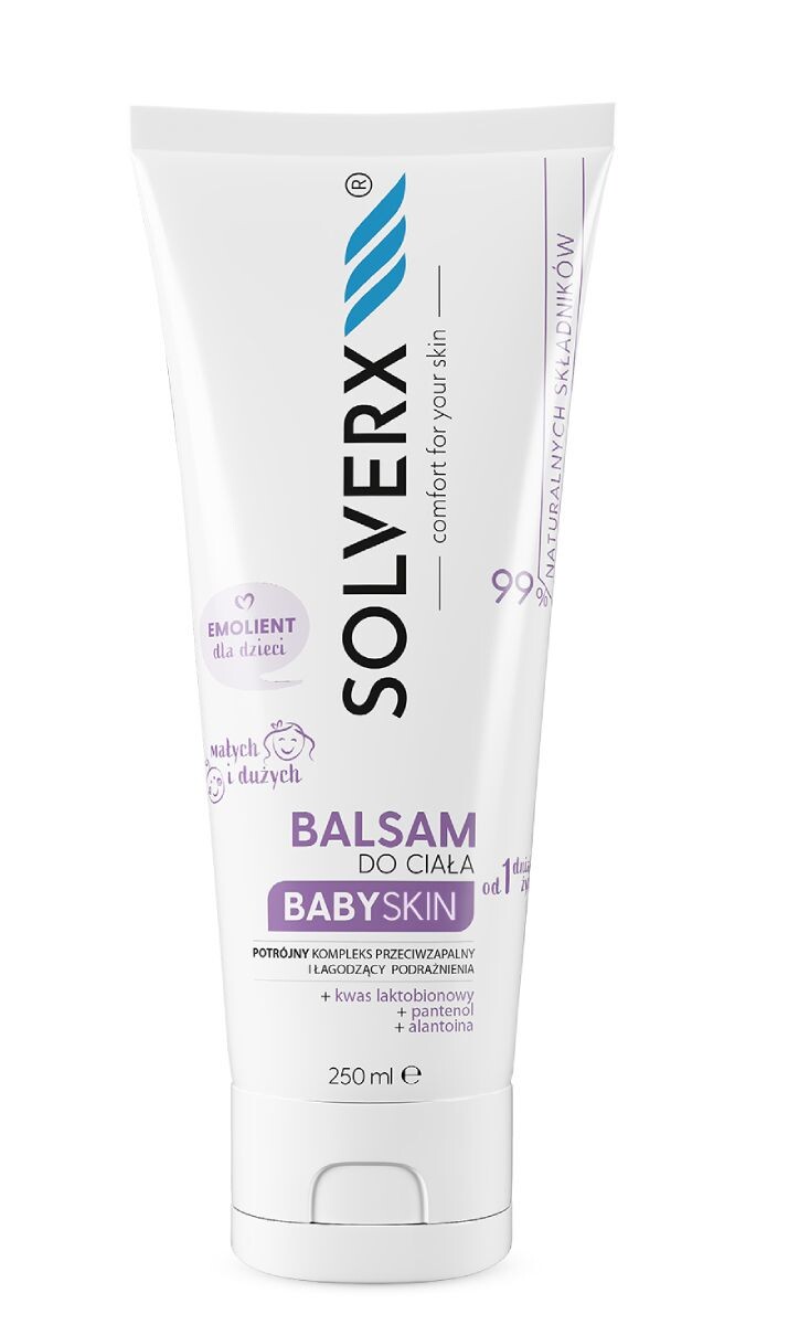 Лосьон для тела для детей Solverx Baby Skin, 250 мл
Лосьон для тела для детей Solverx Baby Skin, 250 мл