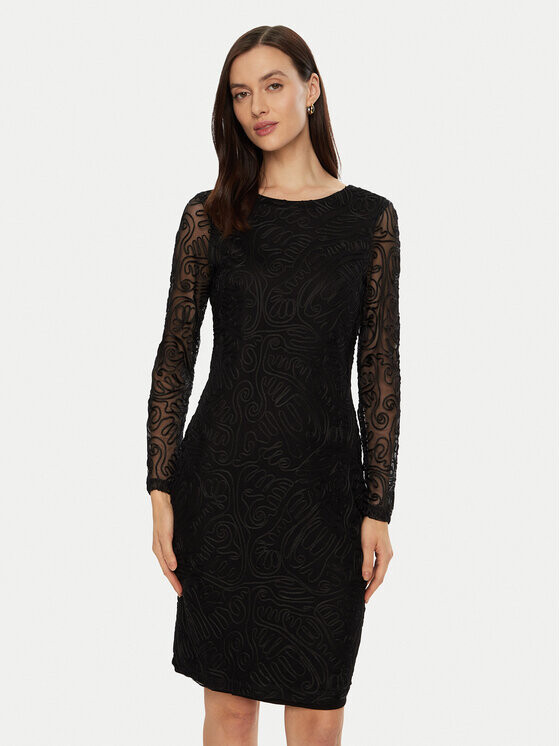 Коктейльное платье узкого кроя Tatuum, черный 
Коктейльное платье узкого кроя Tatuum, черный