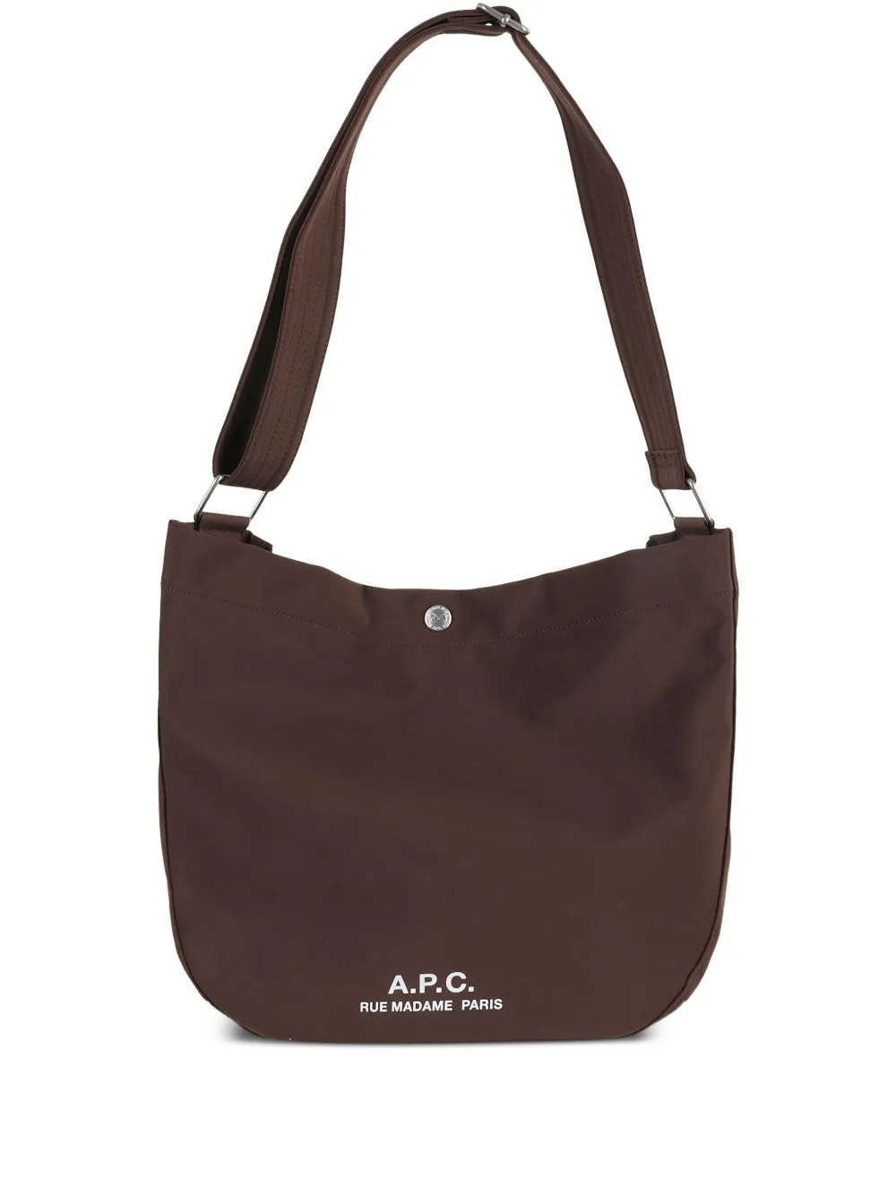 Сумка-мессенджер с регулируемым ремнем A.P.C., коричневый
Сумка-мессенджер с регулируемым ремнем A.P.C., коричневый