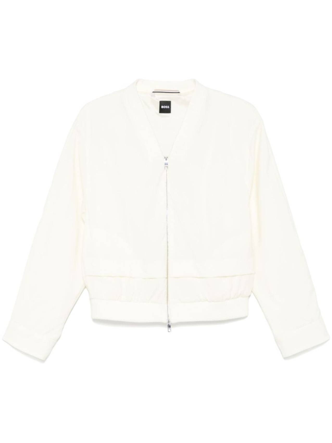 BOSS многослойный бомбер, нейтральный цвет
BOSS многослойный бомбер, нейтральный цвет